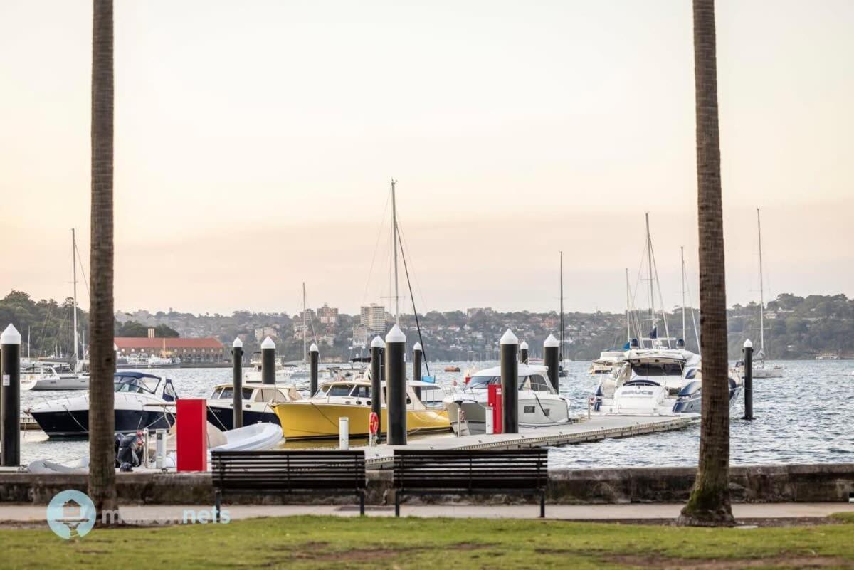 Studio Apt With Parking Balcony & Water Views Sydney Luaran gambar