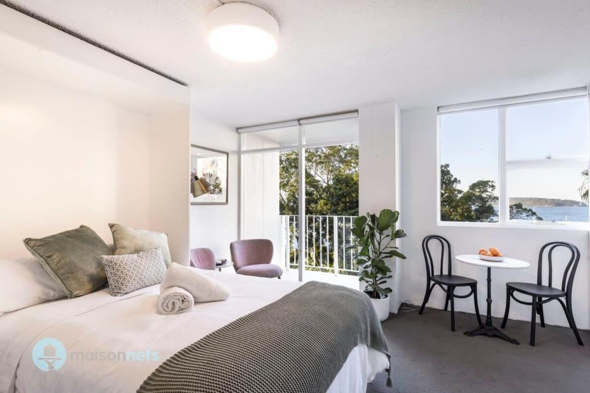Studio Apt With Parking Balcony & Water Views Sydney Luaran gambar